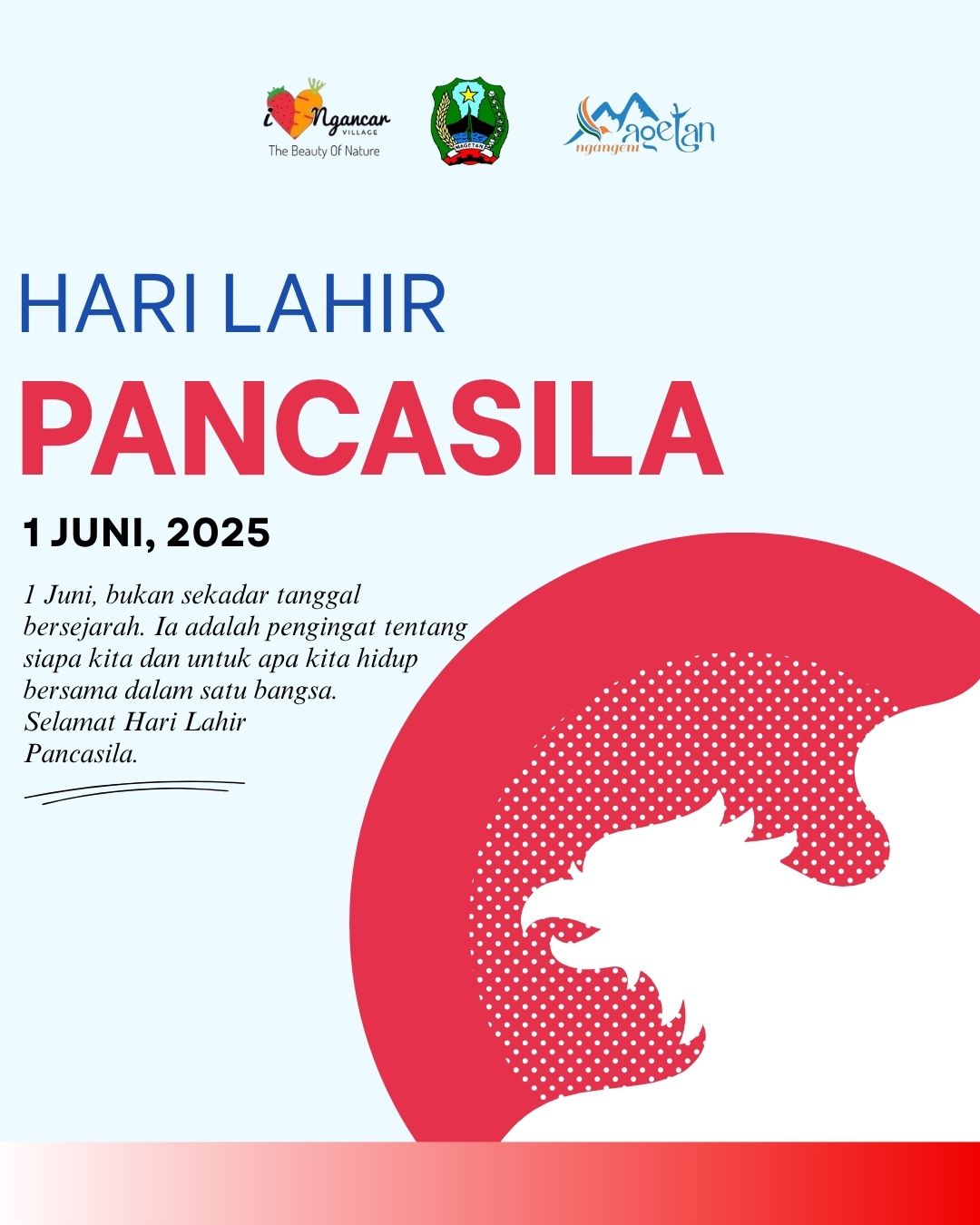 SELAMAT HARI LAHIR PANCASILA
